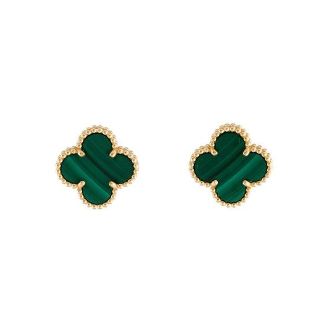 Aretes celestine green
