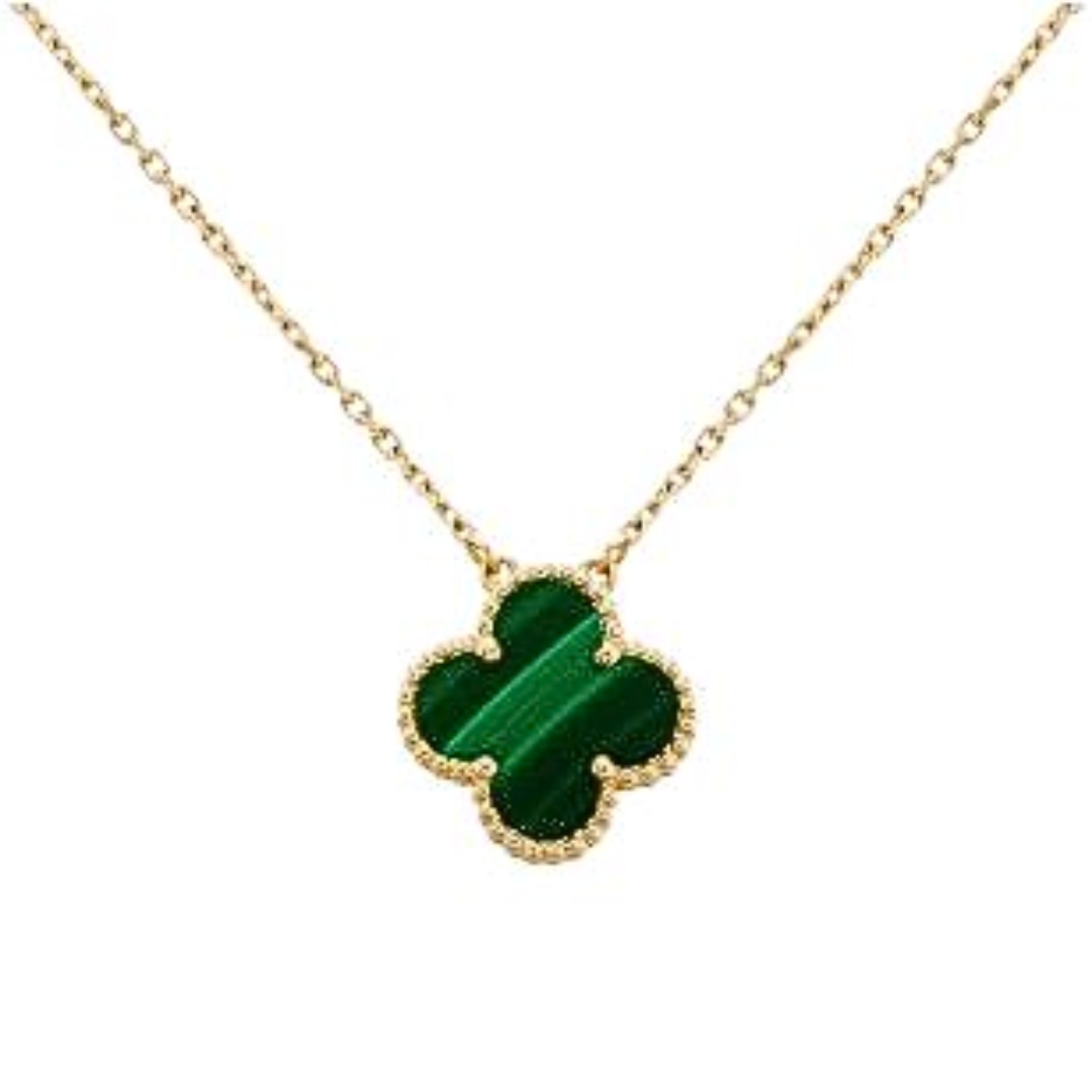 Collar Celestine green sencillo