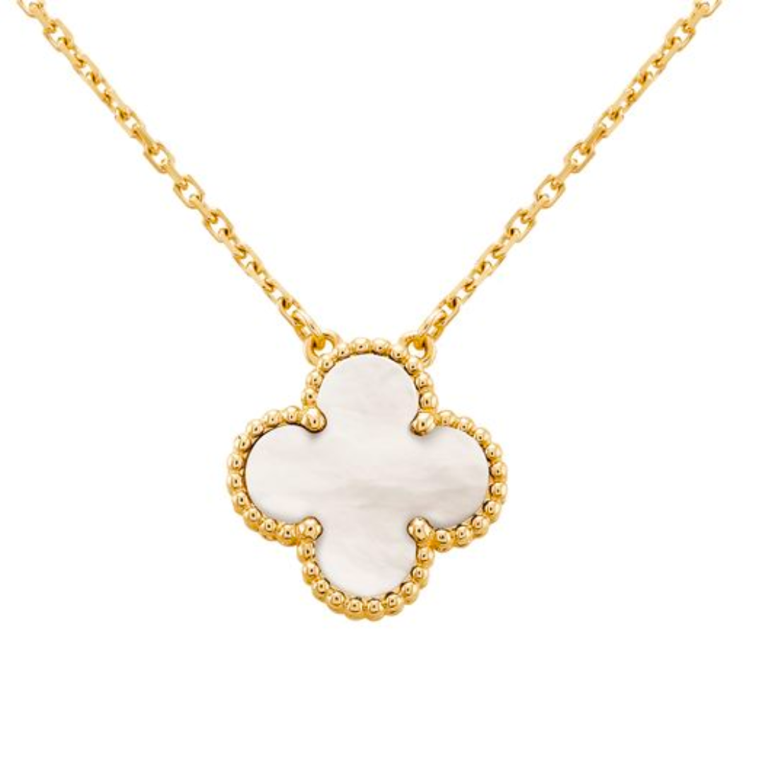 Collar Celestine white sencillo