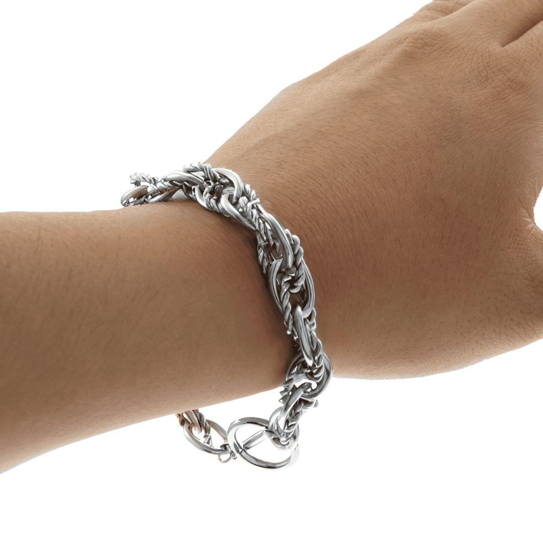Brazalete chunky doble