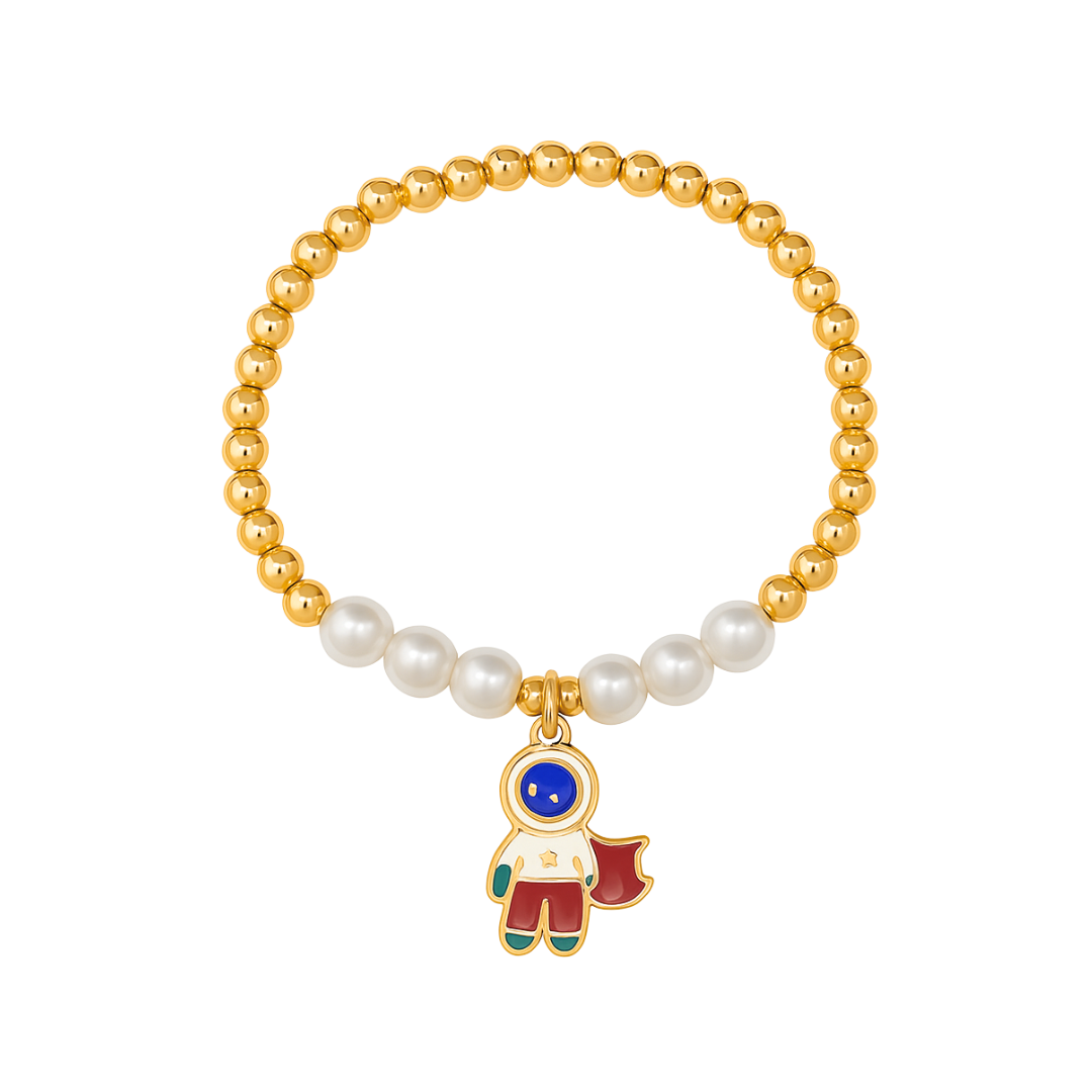 Pulsera ajustable dije Astronauta