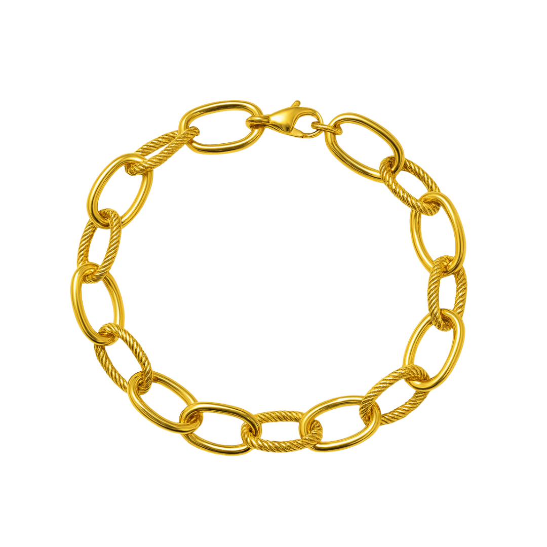 Pulsera chunky eslabones