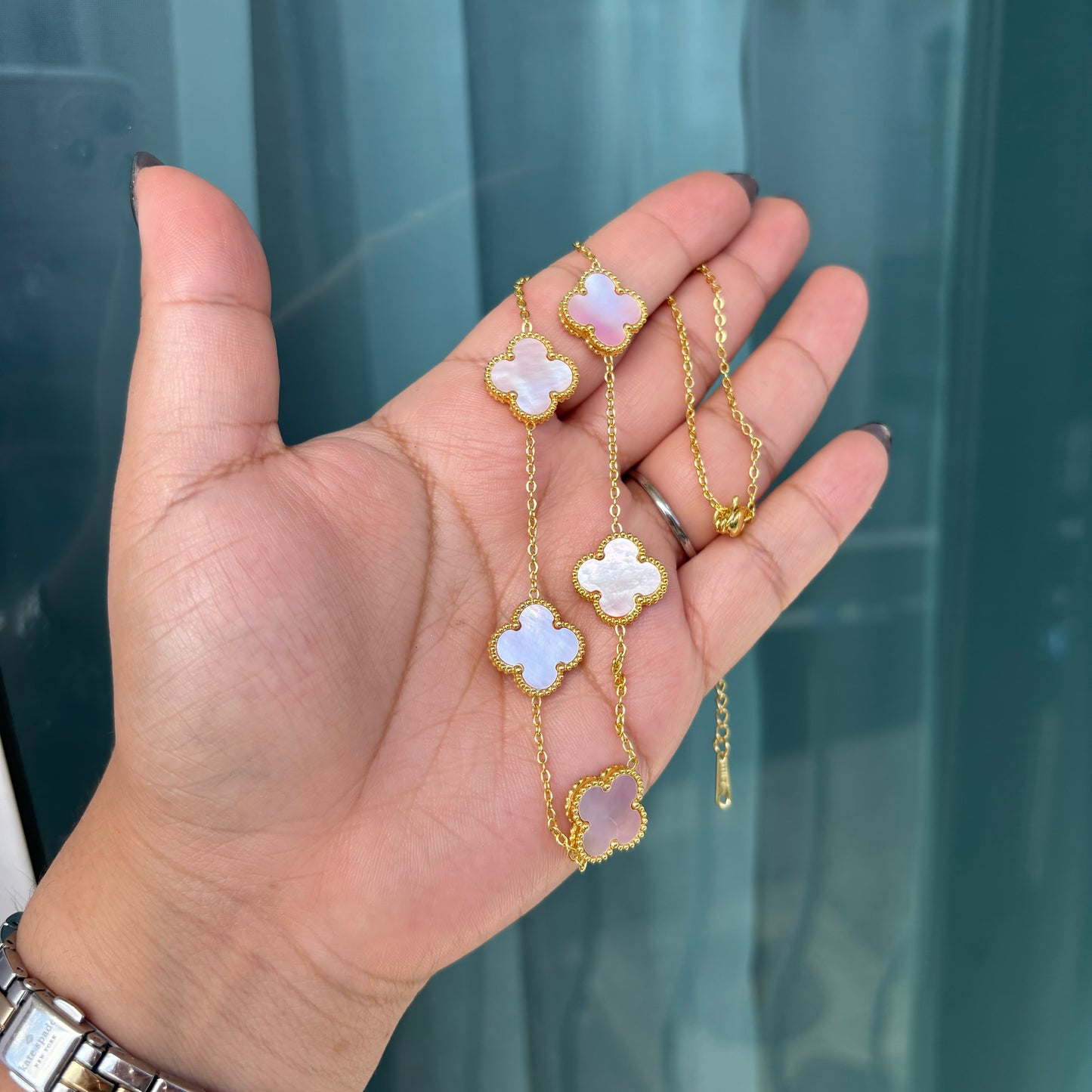 Collar Celestine pink L