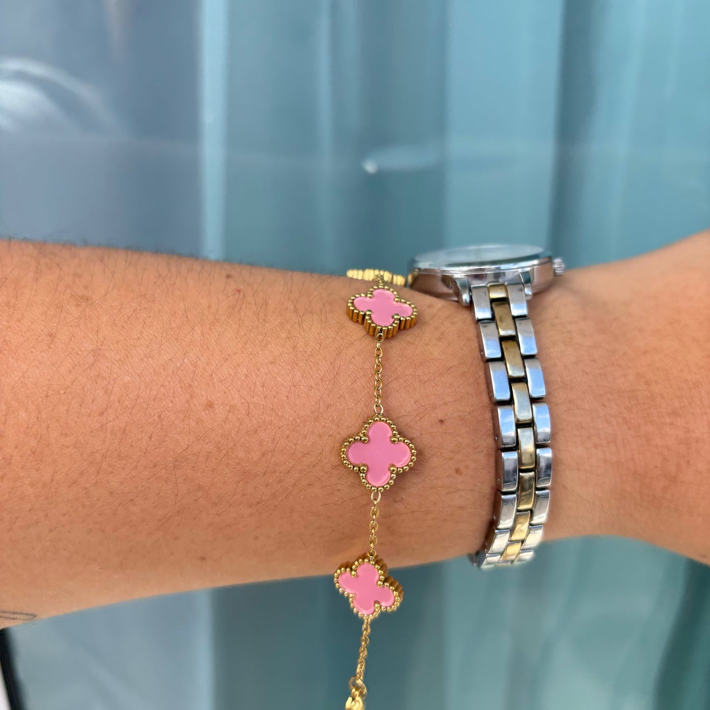 Pulsera Celestine pink