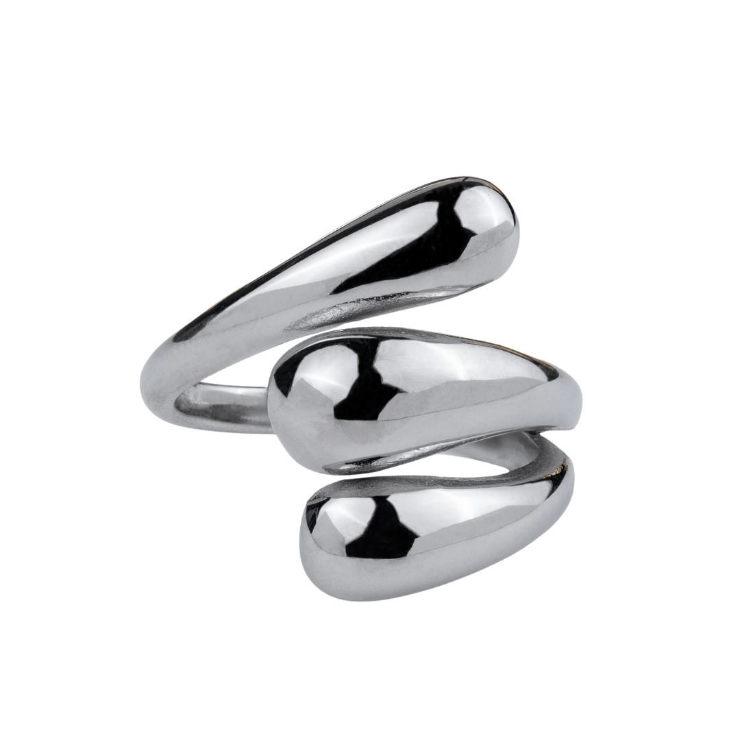 Anillo chunky triple