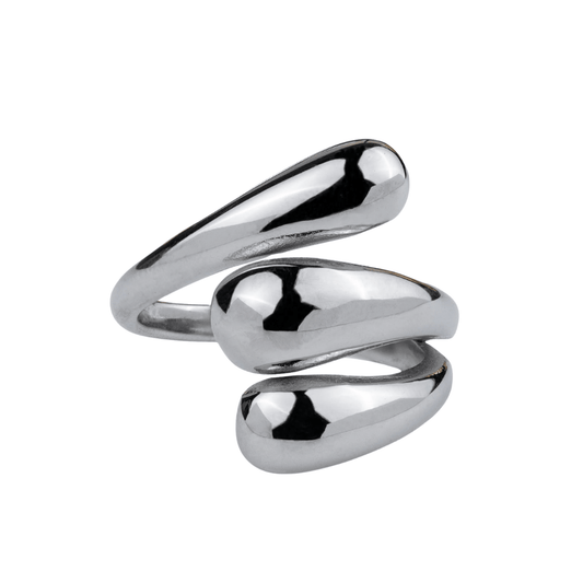 Anillo chunky triple