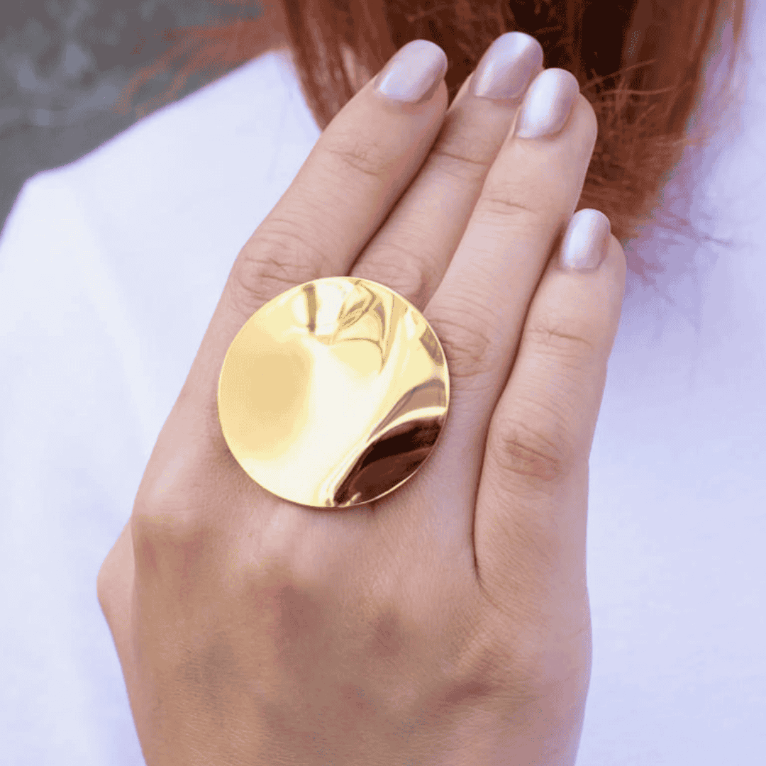 Anillo ajustable Maxi circulo