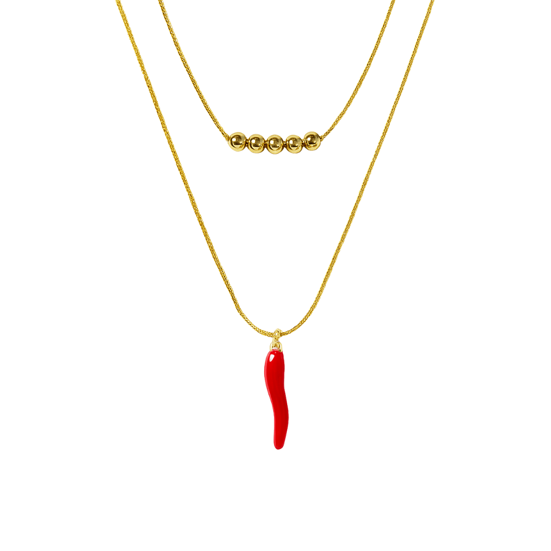 Collar doble chillis