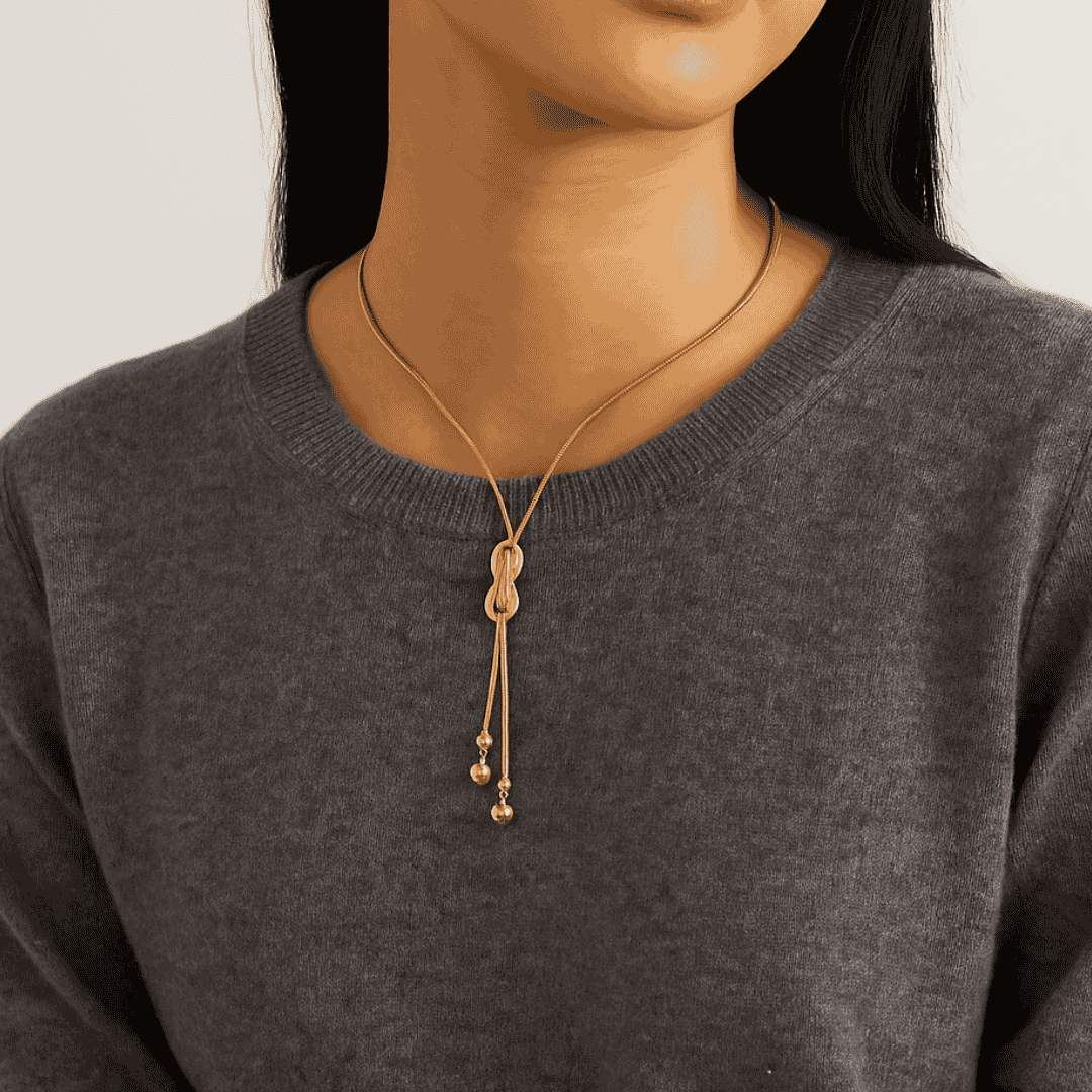 Collar corbatin cola de ratón